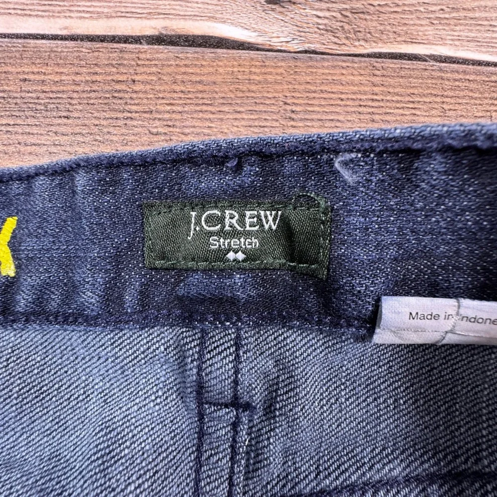J.Crew Toothpick Skinny Jeans Womens 26 Dark Indigo Blue‎ Stretch Denim